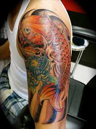 The inspirational best red and blue koi tattoos for on your sleeve, arm or thigh. Koi Fish Arm Tattoo Arm Tattoo Sites
