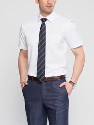 Beyaz Normal Kisa Kollu Duz Gomlek 6y4555z8 G00 Lc Waikiki Gomlek Kis Pamuk