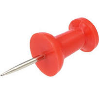 Hillman 532452 Thumb Tack, Plastic/Steel, Assorted, Round Head, Sharp Point