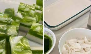 2 sudu besar gula merah 8. Agar Agar Santan Berisi Kelapa Nampak Cantik Rasanya Terlebih Sedap Keluarga