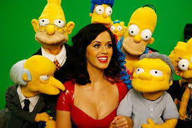 Katie Perry The Simpsons The Simpsons Katy Perry Christmas Episodes