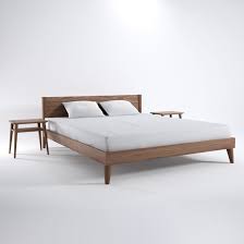 Karpenter Vintage King Size Bed Danish Style Furniture Vintage Bed Frame Wooden King Size Bed Furniture