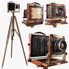 Search instead for vintage camera photo in all items. 3d Model Vintage Wista Field Camera On A Tripod Cgtrader
