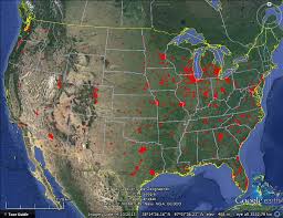 Jimmy John S Non Compete Zones In Google Earth Google Earth Blog