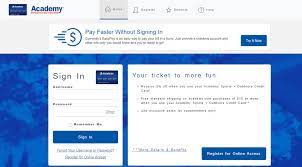 To pay your academy credit card bill online, log into your account on comenity bank's academy portal. D Comenity Net Academy Academy Credit Card Login News Front