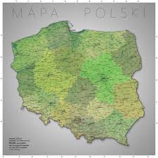 Szukaj miejsc i adresów w lokalizacji polska, korzystając z naszych map ulicy i trasy. Polska Mapa Podzial Administracyjny Plakat Na Sciane Nicestuff Pl