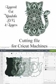 Free Free 310 Layered Cat Mandala Svg SVG PNG EPS DXF File