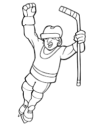 Anyway, if you've been looking for hockey coloring pages to motivate your kid even further to the sport, you can find some below. Hockey Coloring Pages To Print Coloring Home