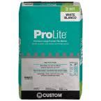 The label indicates that the premix is actually stronger. Custom Building Products Simpleset Gray 3 1 2 Gal Pre Mixed Thin Set Mortar Cttsg3 The Home Depot