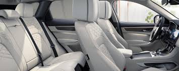 Excludes retailer fees, taxes, title and registration fees, processing fee and any emission testing charge. 2021 Jaguar F Pace Interior Capacity Features Jaguar Los Angeles