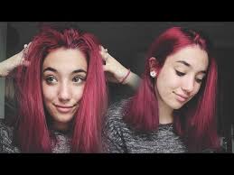 Bordeaux is a deep crimson brown for use on light brown to dark brown hair. Dyeing My Hair Dark Red With Crazy Colour Ruby Rouge Black Youtube