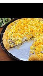 Sausage Gravy Breakfast Pizza Sausage Gravy How To Cook Eggs Sausage Breakfast