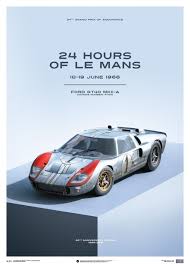 Ingo iserhardt 24 std rennen 2000.jpg. Ford Gt40 Blue 24h Le Mans 1966 Limited Poster Ford Gt40 Ford Gt Le Mans