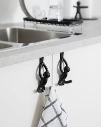 Features this set of 3 wall hooks features umbra's popular buddy character climbing the walls in various positions. Buddy Over The Cabinet Hook Set Of 2 Cabinet Hooks Storage Umbra