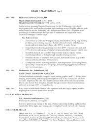 Do not write anything that you don't want. Reverse Chronological Resume Example Sample