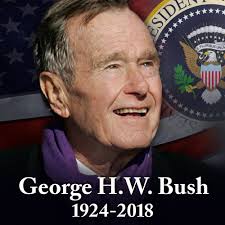 BREAKING: George H.W. Bush #41 has passed away tonight at the age of 94,  his office confirms. http://bit.ly/2Sl7ahS
