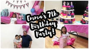 A lol suprise birthday cake in the form of a gift wrap will 4. Emma S 7th Birthday Party Lol Surprise Theme Youtube