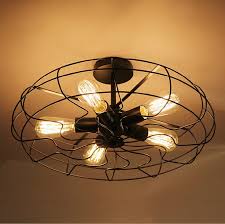 Vintage Industrial Fan Ceiling Lights American Country Kitchen Loft Lamp Iron Material Install 5pcs E27 Edison Light Bulbs Hm36 Ceiling Lights Ceiling Fan Bulbsindustrial Ceiling Fan Aliexpress