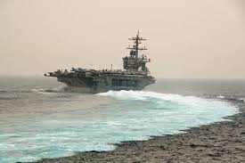 Chammal Le Petrolier Ravitailleur Meuse Ravitaille Un Porte Avions Americain Porte Avions Marine De Guerre Armee De L Air