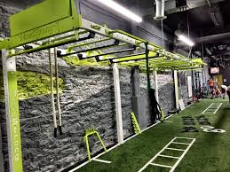 Custom Functional Training Station Wall Bridge Suspended Over Turf Area Leaving More Training Space 30 Nova Ft Best Home Gym Gym Design Interior Gym Interior