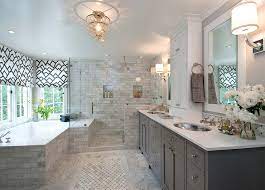 If you're looking for ways to update your master bathroom, this is the article for you. Schumacher Zimba Dark Charcoal Grey Fabric 2644330 2 Yard Minimum Order Bathroom Remodel Master Grey Bathroom Cabinets Bathroom Inspiration