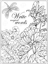 Monarch butterfly background printable coloring page. Coloring Pages Flowers Butterflies Coloring Pages