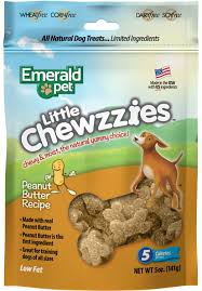 Examine these out and also discover your fave. Emerald Pet Little Chewzzies Peanut Butter Recipe Chicken Free Dog Treats 5 Oz Bag Chewy Com