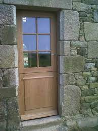 Porte d'entrée chambon 4 carreaux bois exotique (45) 595,00€. Portes D Entree Fabriquees Sur Mesure L Atelier Du Tregor