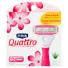 Schick quattro titanium razor shaver with 3 cartridge refills! 1