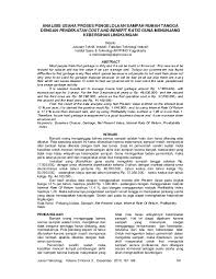 Peraturan daerah nomor 5 tahun 1998 tentang retribusi pelayanan persampahan / kebersihan poerwadarminto, w.j.s. Pdf Analisis Usaha Proses Pengelolaan Sampah Rumah Tangga Dengan Pendekatan Cost And Benefit Ratio Guna Menunjang Kebersihan Lingkungan Sri Rahayu Academia Edu