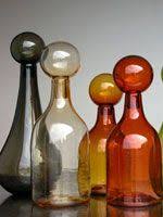 Ruby Beets Old And New Artisanal Glass Glass Bottles Art Glass Glass Blowing