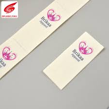 Keep the prepared fabric on the printer s. Custom Design Fabric Clothing Labels Design With Your Text Or Logo Natural Organic Label Fold Over Labels Garment Tags Sew In Tags China Printing Label Printed Cotton Labels Made In China Com