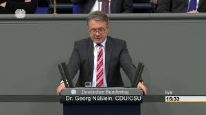 Zuvor hatte der bundestag die immunität des bundestagsabgeordneten aufgehoben. Georg Nusslein Cdu Csu Aussprache Zu Gesundheit Youtube