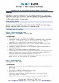 The finance & administration manager's responsibilities surely well defined including cover all point of tasks in one by one. Director Of Administration Resume Samples Qwikresume