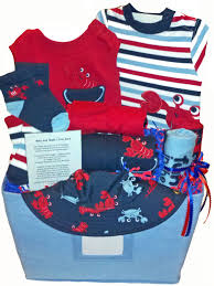 (idea from my mother, in, law. Lobster Trap Gymboree Baby Boy Gift Basket Size 3 6 Months Unique Gift Baskets Unique Baby Gift Baskets Baby Boy Gift Baskets