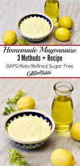 Homemade Mayonnaise Recipe Recipe Homemade Mayonnaise Recipe Real Mayonnaise Recipe Homemade Mayonnaise