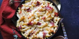 Give Mac And Cheese An Italian Twist With Fontina Cheese And Prosciutto Recipe In 2020 Baked Ziti Ziti Cooking Recipes