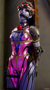 Rule 34 - 3d Algoid Amelie Lacroix Ball Gag Bondage Cloth Gag Clothed  Female Collar Crotch Rope Gag Gagged Looking At Viewer Overwatch Rope  Bondage Tied To Pole Widowmaker | 8464376