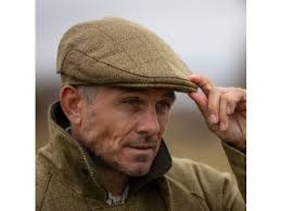 Pánská vesta Derby Tweed Alcott světlá šalvěj