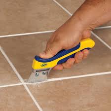 Qep Professional Handheld Grout Saw For Cleaning Stripping And Removing Grout 10092q The Home Depot In 2020 Grout Saw Grout Removal Tool Grout Repair