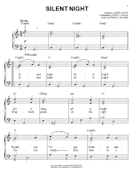 Sheet music single sheet music by franz xaver gruber: Joseph Mohr Silent Night Sheet Music Pdf Notes Chords Christmas Score Piano Solo Download Printable Sku 66634