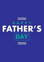It always takes place on a thursday. Happy Fathers Day Blue Vatertag Echte Postkarten Online Versenden