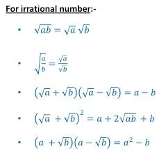 5 Irrational Numbers Formula Algebra Formulas Teachoog