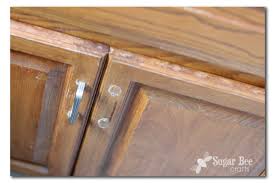 Touch Up Cabinet Staining Sugar Bee Crafts Staining Cabinets Refinishing Furniture Cabinet