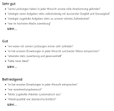 Maybe you would like to learn more about one of these? Arbeitszeugnis Leistungsbeurteilungen