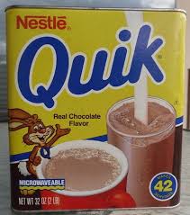 High quality milk chocolate gifts and merchandise. 1989 Nestle Quik Chocolate Tin Flickr Photo Sharing Nestle Quik 80s Food Chocolate Flavors