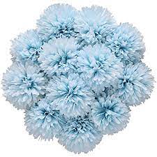 .ball chrysanthemum small bunch diy wedding bridal bouquet home party decoration fake flower birthday gift enjoy ✓free shipping worldwide! Tifuly Artificial Hydrangea Flowers 12 Pcs Silk Chrysanthemum Small Ball Flowers For Home Garden Party Office Decoration Bridal Wedding Bouquets Floral Arrangement Centerpieces Blue Amazon Co Uk Kitchen Home