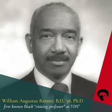 Dr. William Augustus Banner was the first Black visiting professor at YDS.  He went