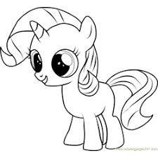 Download this running horse printable to entertain your child. Pony Coloring Pages For Kids Download Pony Printable Coloring Pages Coloringpages101 Com