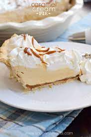 1, graham cracker crust or . Caramel Cream Pie With Homemade Pie Crust Recipe